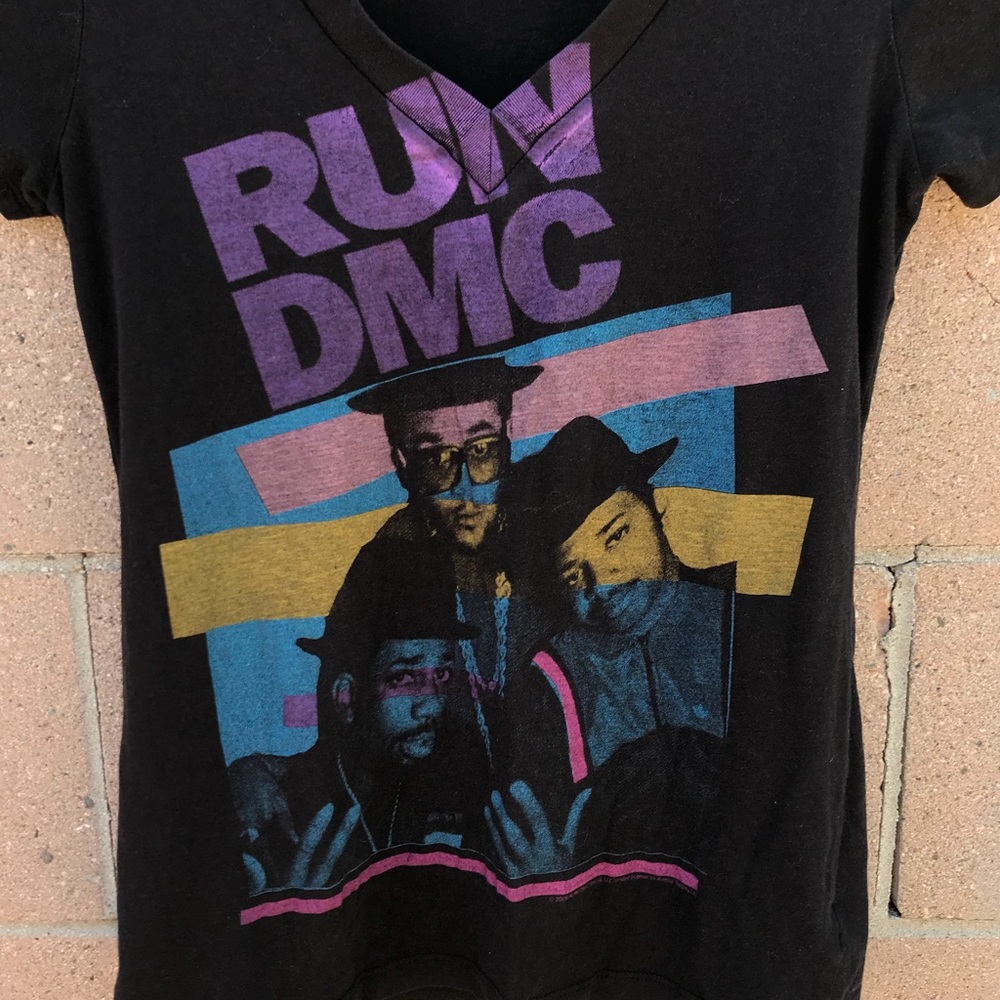 Run DMC V-Neck Tee - Picture 2 of 3
